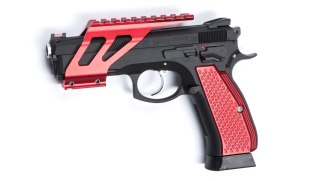 Okładziny chwytu CZ SP-01 - czerwone