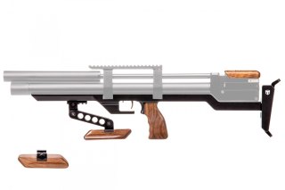 Osada taktyczna Taipan Veteran z baką oraz długim i krótkim foregripem