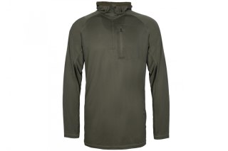 T-shirt z długim rękawem i kapturem Remington Foliage Dark Olive