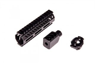 Zestaw hamulca wylotowego i łoża taktycznego 350 Edgun Leshiy 2