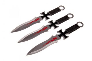 Zestaw noży do rzucania Kandar cross (333)