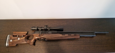 ARG007 Wiatrówka PCP ARG ll clasic 7.62mm 500 osada drewno
