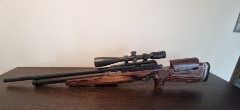 ARG020 Wiatrówka PCP ARG ll clasic 9mm 800 osada drewno