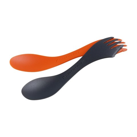 Łyżkowidelec Light My Fire Spork Medium pomarańczowo-czarny Light My Fire