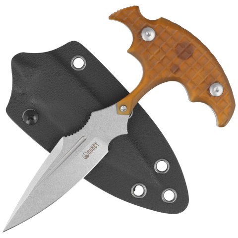 Nóż Kubey Medusa Ultem, Beadblasted 14C28N by MUZI Design (KU242G) Kubey Knife