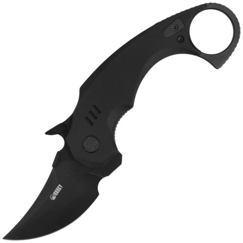 Nóż składany Kubey Jaw Pikal Black G10, Black Stonewashed 14C28N by MUZI Design (KU440F) Kubey Knife