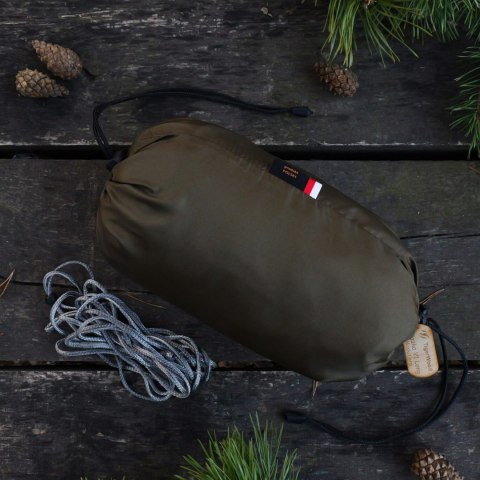 Hamak TigerWood Ważka V1 long z moskitierą Double Zip, khaki Tigerwood