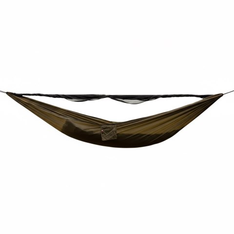 Hamak TigerWood Ważka V1 z moskitierą Double Zip, khaki Tigerwood