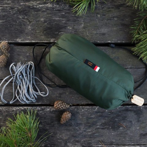 Hamak TigerWood Ważka V2 long z moskitierą Double Zip, zielony Tigerwood