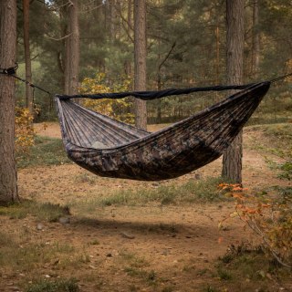 Hamak TigerWood Ważka V2 long z moskitierą Pocket, kamuflaż Tigerwood