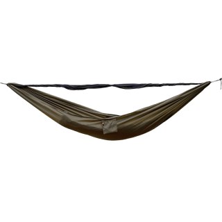 Hamak TigerWood Ważka V2 z moskitierą Double Zip, khaki Tigerwood