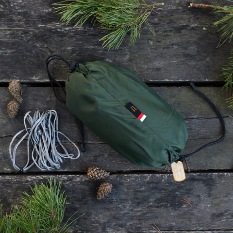 Hamak TigerWood Ważka V2 z moskitierą Double Zip, zielony Tigerwood