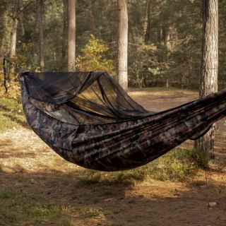 Hamak TigerWood Ważka V2 z moskitierą Pocket, kamuflaż Tigerwood