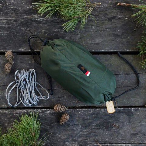 Hamak TigerWood Ważka V2 z moskitierą Pocket, zielony Tigerwood