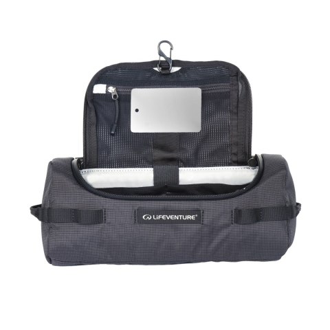 Kosmetyczka Lifeventure Barrel Wash Bag - black Lifeventure