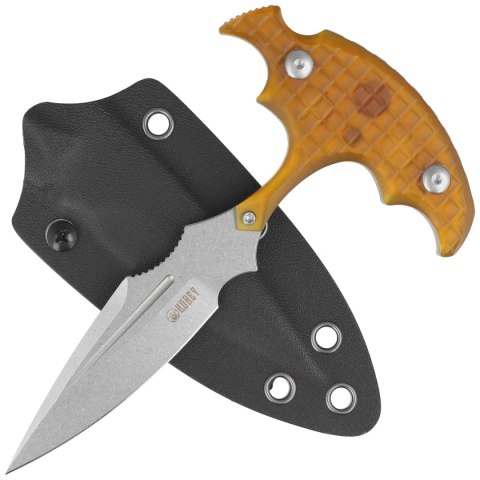 Nóż Kubey Medusa Ultem, Beadblasted 14C28N by MUZI Design (KU242G) Kubey Knife
