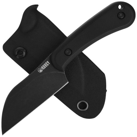 Nóż Kubey Rock Hopper Black G10, Blackwashed 14C28N by Scott Halpern (KU412B) Kubey Knife