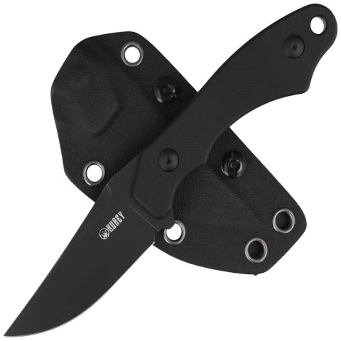 Nóż Kubey TLB II Black G10, Black Stonewashedt 14C28N by Alessandra De Santis (KU468B) Kubey Knife