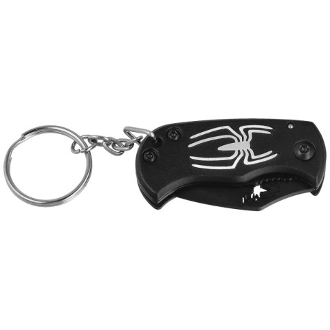 Nóż składany brelok Third Decor Habitat Spider Black Aluminium, Black 420 (N201A) Decor Habitat