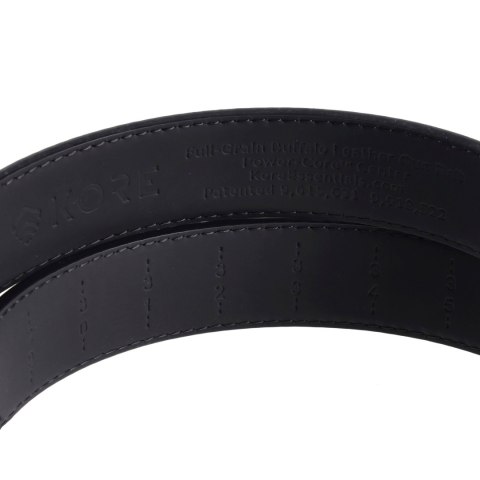 Pas strzelecki Kore Essentials Buffalo Leather Gun Belt X3 czarny KORE Essentials