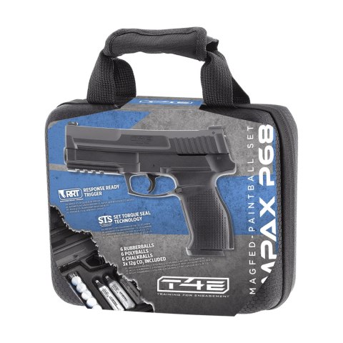 Pistolet na kule gumowe T4E Impax P68 Set kal. .68 CO2 T4E - Training for Engagement