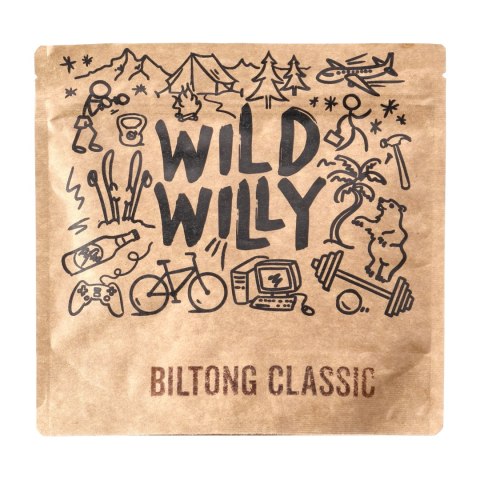 Wołowina suszona Wild Willy Biltong Classic 70 g Wild Willy
