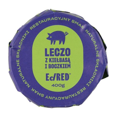 Konserwa Ed Red Casual Leczo z kiełbasą i boczkiem 400 g Ed RED