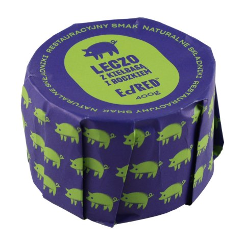 Konserwa Ed Red Casual Leczo z kiełbasą i boczkiem 400 g Ed RED