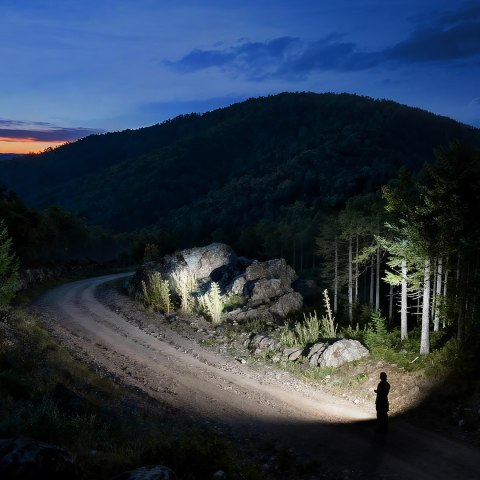 Latarka LED Fenix E06R Pro RG pomarańczowa Fenix