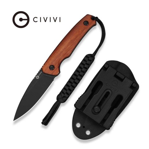 Nóż Civivi Altus Fixed Guibourtia Wood, Black Stonewashed 14C28N (C20076B-3) Civivi by WE Knife