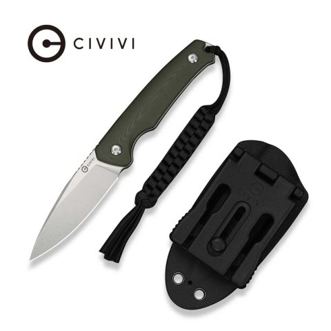 Nóż Civivi Altus Fixed OD Green G10, Stonewashed 14C28N (C20076B-1) Civivi by WE Knife
