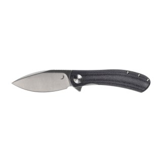 Nóż Składany Trollsky Knives Mandu EVO MTE008 Liner Lock Satin 14C28N, Black Micarta Trollsky Knives