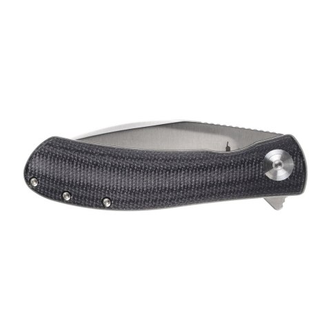 Nóż Składany Trollsky Knives Mandu EVO MTE008 Liner Lock Satin 14C28N, Black Micarta Trollsky Knives