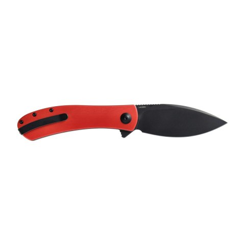 Nóż Składany Trollsky Knives Mandu XL MT021-XL Liner Lock Black 14C28N Red G10 Trollsky Knives