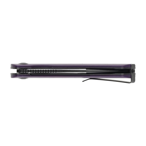 Nóż Składany Trollsky Knives Mandu XL MT022-XL Liner Lock Black 14C28N Purple G10 Trollsky Knives