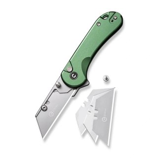 Nóż składany Civivi Elementum Utility Green Aluminium, Stonewashed 6Cr13MoV (C23039B-3) Civivi by WE Knife