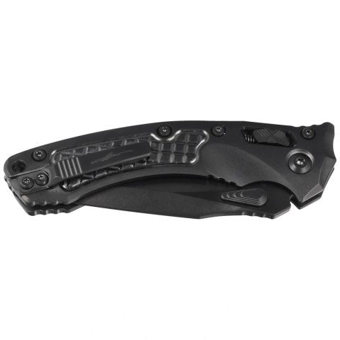 Nóż składany Microtech Marfione Select Amphibian Ram-Lok S/E Black Frag Titanium, Black DLC Stonewashed M390MK by Tony Marfione  Microtech Knives