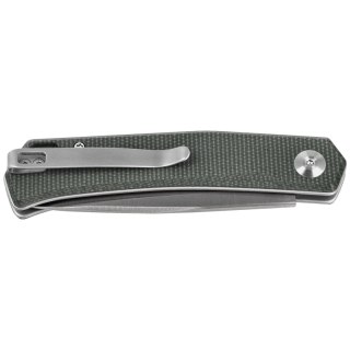 Nóż składany Sencut Braxx Green Canvas Micarta, Satin D2 (S25089-2) Sencut by We Knife
