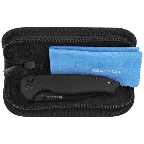 Nóż składany Sencut Selkyris Black Aluminium, Black D2 (S25068-1) Sencut by We Knife