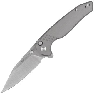Nóż składany Sencut Selkyris Gray Aluminium, Satin D2 (S25068-2) Sencut by We Knife