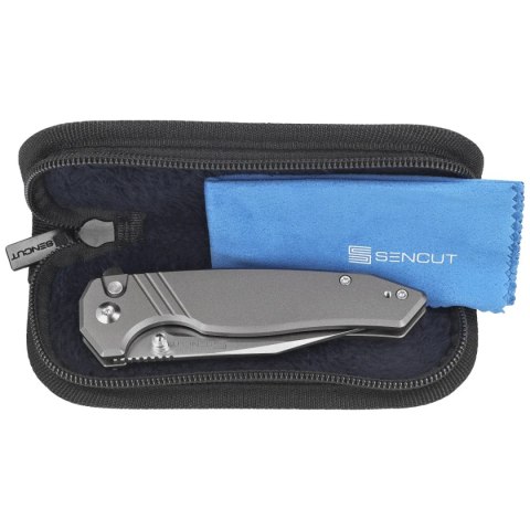 Nóż składany Sencut Selkyris Gray Aluminium, Satin D2 (S25068-2) Sencut by We Knife
