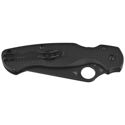 Nóż składany Spyderco Para Military 2 Lightweight Black FRN, Black DLC CTS BD1N by Sal, Eric Glesser (C81PBBK2) Spyderco Inc.