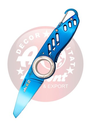 Nóż składany Third Decor Habitat N125 Titanium Blue Polished Steel, Titanium Blue Polished 420 (TH-N125) Decor Habitat
