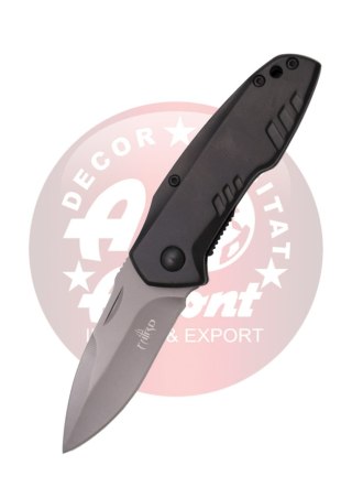 Nóż składany Third Decor Habitat N83N Black Anodized Aluminum, Titanium Gray Coated 420 (TH-N83N) Decor Habitat