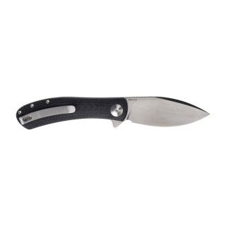 Nóż składany Trollsky Knives Mandu EVO MTE013 Liner Lock Satin MagnaCut Black CarbonTex G10 Trollsky Knives