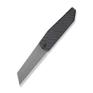 Nóż składany WeKnife Collinear Tiger Stripe Titanium, Gray Stonewashed M390 (WE22034D-3) WE Knife
