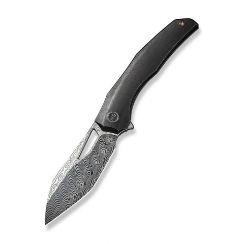 Nóż składany WeKnife Ignio Mystery Box Black Titanium, Damasteel Hakkapella by Toni Tietzel (WE22042B-DS1 MB) WE Knife