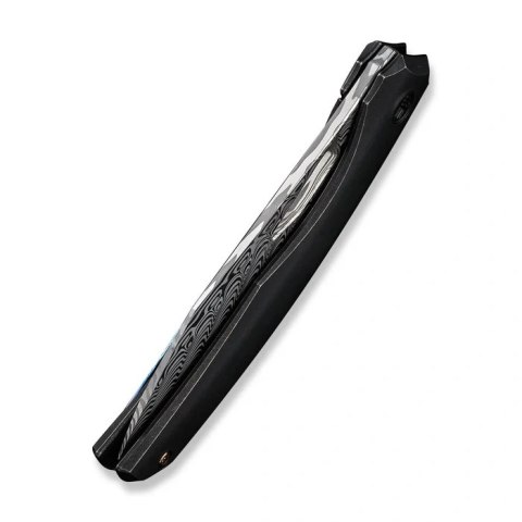 Nóż składany WeKnife Ignio Mystery Box Black Titanium, Damasteel Hakkapella by Toni Tietzel (WE22042B-DS1 MB) WE Knife