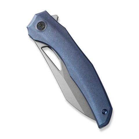 Nóż składany WeKnife Ignio Mystery Box Blue Titanium, Stonewashed CPM 20CV by Toni Tietzel (WE22042B-3 MB) WE Knife