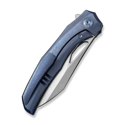 Nóż składany WeKnife Ignio Mystery Box Blue Titanium, Stonewashed CPM 20CV by Toni Tietzel (WE22042B-3 MB) WE Knife